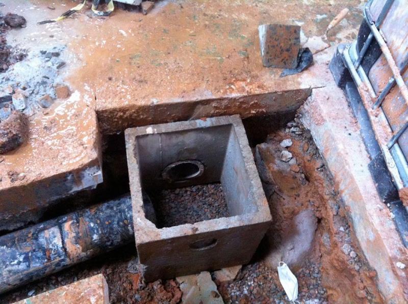 Furo direcional PEAD